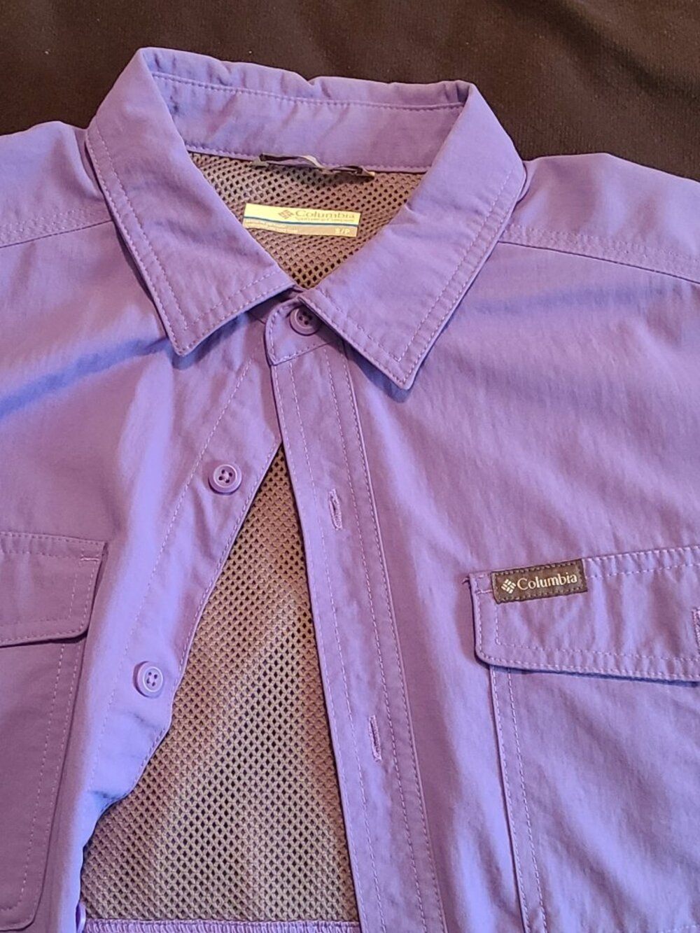 Columbia Purple Shirt
